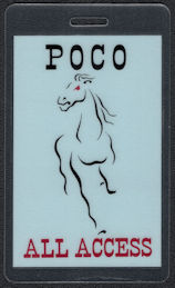 ##MUSICBP1017 - Poco Laminated All Access Backstage Pass from the 1990 Legacy Tour