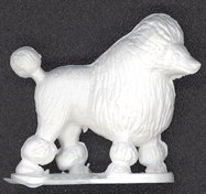 #TY323 - Nicely Detailed Poodle Dog Figure