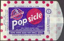 #PC067 - Popsicle Bag with Popsicle Pete - Borden's Version