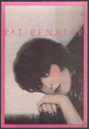 ##MUSICBP1324  - 1981 Pat Benatar Backstage Pas...