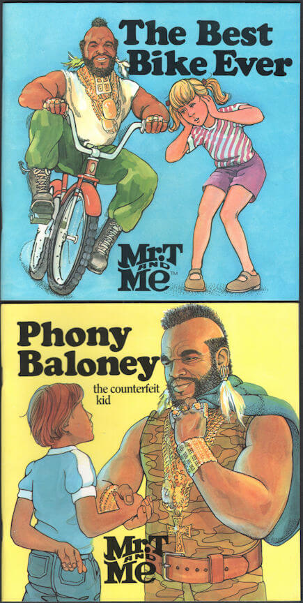 #CH431 - Group of 2 Different Mr. T Story Books