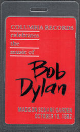 ##MUSICBP1907 - Bob Dylan Laminated OTTO Backst...