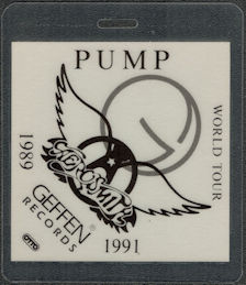 ##MUSICBP1860  - Aerosmith OTTO Laminated Backstage Pass from the 1989-1991 Pump World Tour