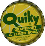 #BF127- Quiky Grapefruit & Lemon Soda Cork Lined Cap