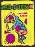 #Cards080 - Pack of Rad Dudes Trading Cards