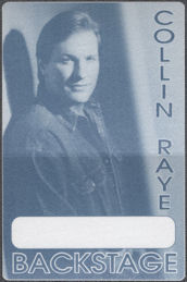 ##MUSICBP2178 - Collin Raye (Bubba Wray) OTTO Cloth Backstage Pass from the 1993 Extremes Tour