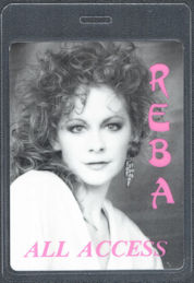 ##MUSICBP1663 - Reba OTTO Laminated All Access Pass from the 1990 Rumor Has It Tour