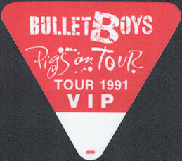##MUSICBP1874  - BulletBoys OTTO Cloth VIP Pass...