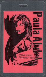 ##MUSICBP1381  - Paula Abdul Laminated OTTO Bac...