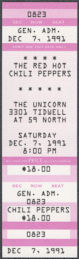 ##MUSICBPT0067 - Red Hot Chili Peppers Tickets ...