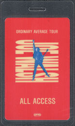 ##MUSICBP1902 - 1991 Joe Walsh OTTO Laminated All Access Backstage Pass from the Ordinary Average Tour