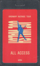 ##MUSICBP1902 - 1991 Joe Walsh OTTO Laminated All Access Backstage Pass from the Ordinary Average Tour
