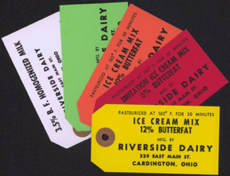 #DA064 - Group of 5 Different Riverside Dairy C...