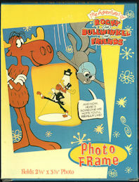 #CH474 - Group of 2 Licensed Rocky and Bullwinkle Photo Frames in Original Box