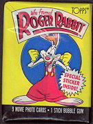 #Cards036 - 1987 Who Framed Roger Rabbit Wax Pa...