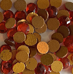 #BEADS0878.1 - Full Package of 1,440 Ruby Glass...