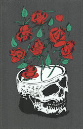 ##MUSICGD2066 - Grateful Dead Car Window Tour Sticker/Decal - Roses Coming Out of Skull