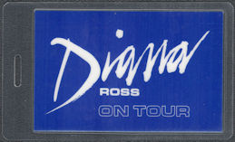 ##MUSICBP0477 - 1983 Diana Ross OTTO Laminated Backstage Pass from the "1983 Diana Ross Tour"