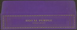#MISCELLANEOUS122 - Royal Purple Condom Envelope