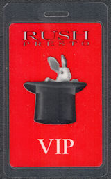 ##MUSICBP1031 - Uncommon Rush OTTO Laminated "VIP" Backstage Pass from the 1990 Presto Tour