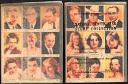 #CH185  - Full Pack of 1932 Screen Star Stamps Series 3