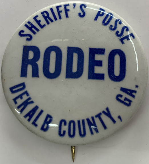 #BHSports045 - Group of 12 Sheriff's Posse Rodeo Pinbacks