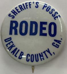 #BHSports045 - Group of 12 Sheriff's Posse Rodeo Pinbacks