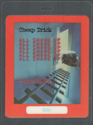 ##MUSICBP2162 - Very Rare Cheap Trick OTTO Laminated Backstage Pass from the 1980-81 All Shook Up Tour