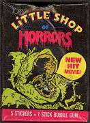 #Cards057 - Wax Pack of 1986 Little Shop of Hor...