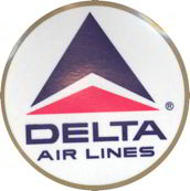 #BDTransport070 - 4" Delta Airline Decal