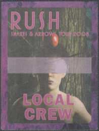 ##MUSICBP2027 - Rush OTTO Cloth Local Crew Pass...