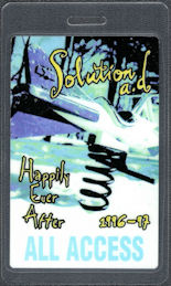 ##MUSICBP1686 - Solution A.D. OTTO Laminated All Access Pass from the 1996/97 Happily Ever After Tour