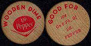 #SOZ014 - Dr. Pepper Wooden Dime