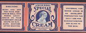 #ZBOT103 - Universal Special Cream Label that w...