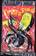 #HH098 - Huge Rubber Spider Ring on Amazing Header Card