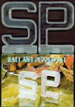#MS060 - Vintage Novelty Figural S and P Salt a...