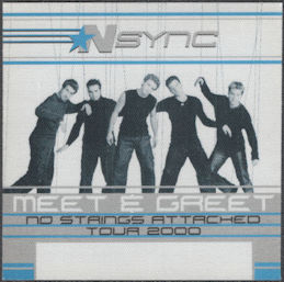 ##MUSICBP1914  - NSYNC cloth Perri Meet and Gre...