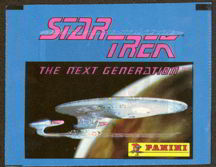 #Cards092 - Pack of Panini Star Trek The Next Generation Stickers