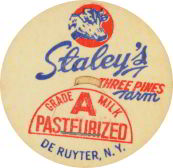#DC113 - Red and Blue Staley's Milk Cap wit...