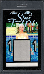 ##MUSICBP0684 - Scarce Stone Temple Pilots OTTO Laminated Backstage Pass from the 1996 Tiny Music Tour