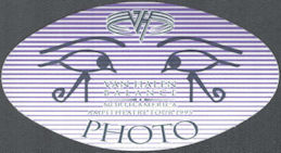 ##MUSICBP1749 - Van Halen OTTO Cloth Photo Pass from the 1995 Balance North America Ampitheatre Tour