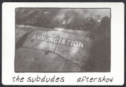 ##MUSICBP1069 - 1994 The Subdudes OTTO Cloth After Show Pass From the Annunciation Tour