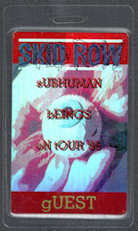 ##MUSICBP1058 - Skid Row Laminated OTTO Guest P...
