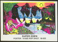 #MSH019 - Super Eden Mini Black Light "Poster"