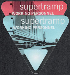 ##MUSICBP1099 - Pair of Supertramp OTTO Backstage Working Personnel Passes from the 2002 One More for the Road Tour