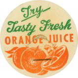 #DC041 - Tasty Fresh Orange Juice Bottle Cap