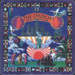 ##MUSICBP0787 - Scarce The Church OTTO cloth Backstage Pass from the 1994 Sometime Anywhere Tour