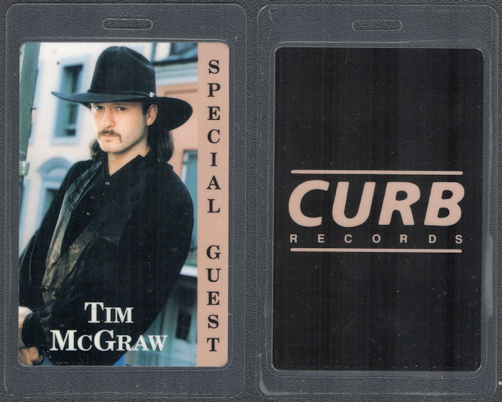 ##MUSICBP1972 - Tim McGraw OTTO Special Guest Pass from the 1994 Not a Moment to Soon Tour