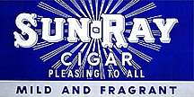 #TOBACCO001 - Sun-Ray Cigar Poster