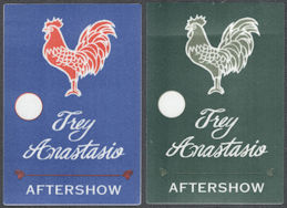##MUSICBP1398 -  Pair of Trey Anastasio OTTO Cloth Aftershow Passes from The 1999 Barn Tour